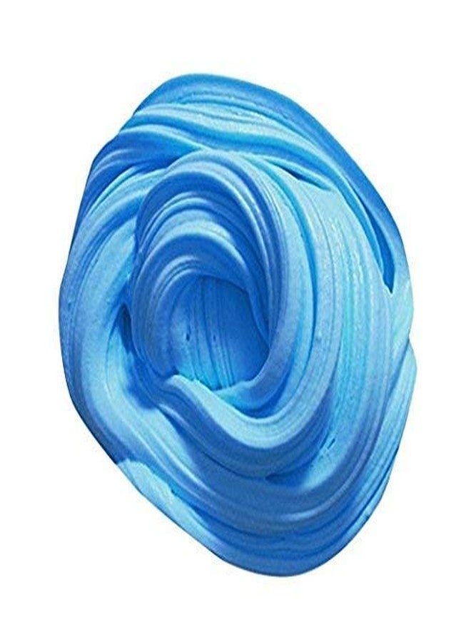 JULIANA Glittery Fluffy Stress Relief Non Toxic Slime for Kids Blue Color (150 gm, Free Slime Activator and Glitter) - Image 2